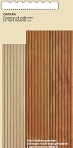 Terasy dřevěné Garapa