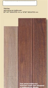 Terasy dřevěné Merbau